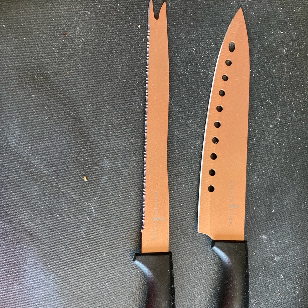 Copper Chef Knife Set